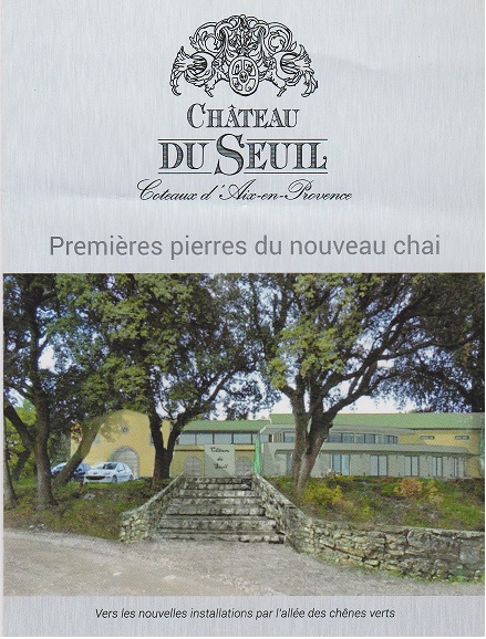 Visite au Château du Seuil en Coteaux d’Aix en Provence