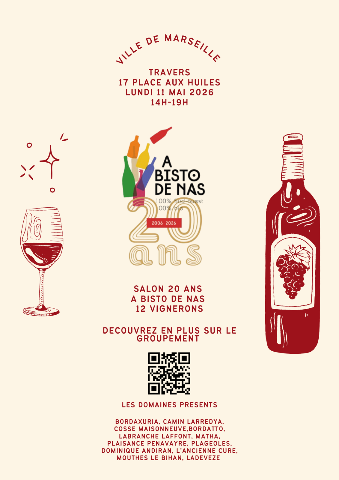 A BISTO DE NAS, restaurant Travers, 11 mai 2026