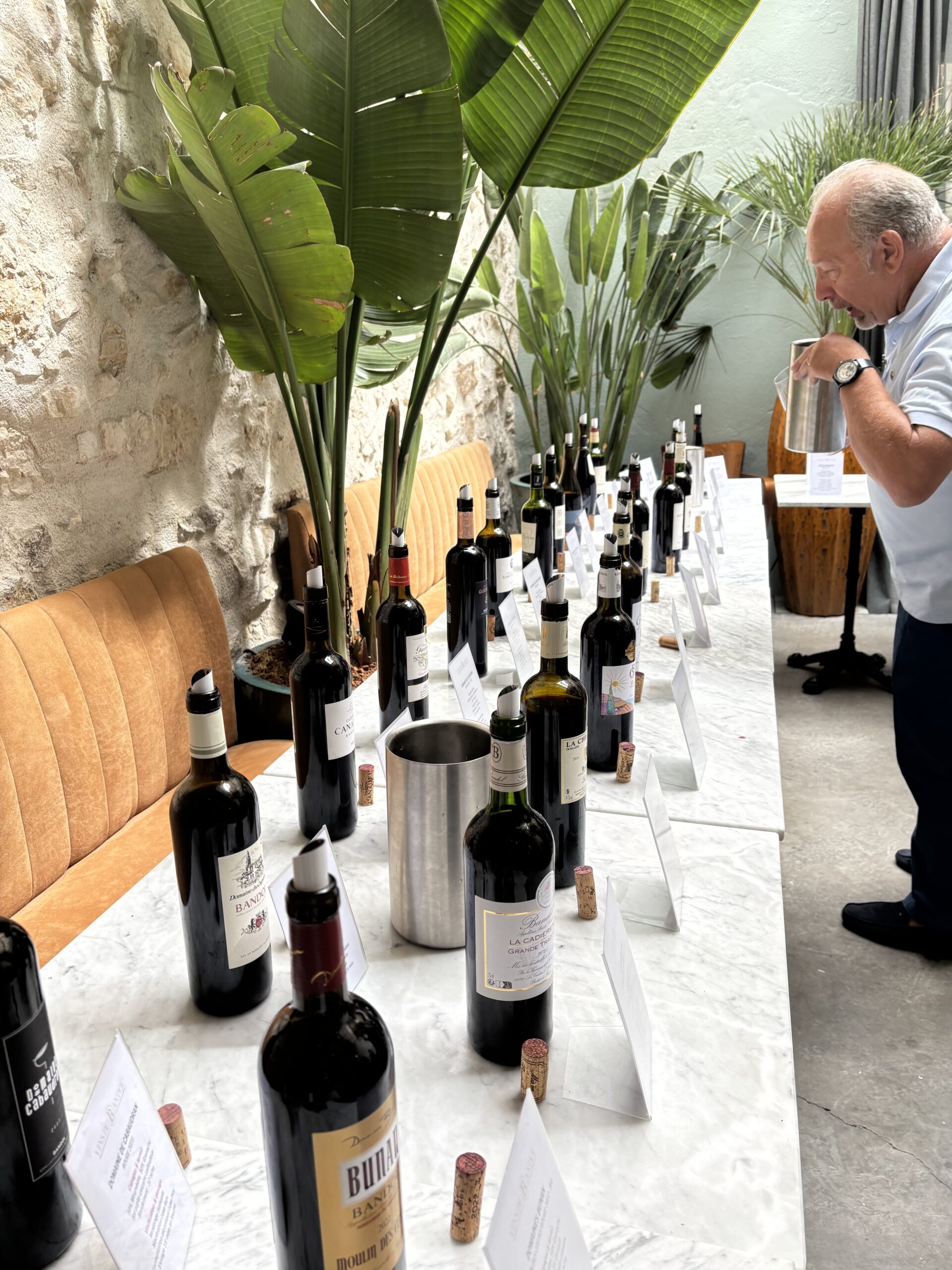 Dégustation vins de Bandol au restaurant Toma 27 avril 2026